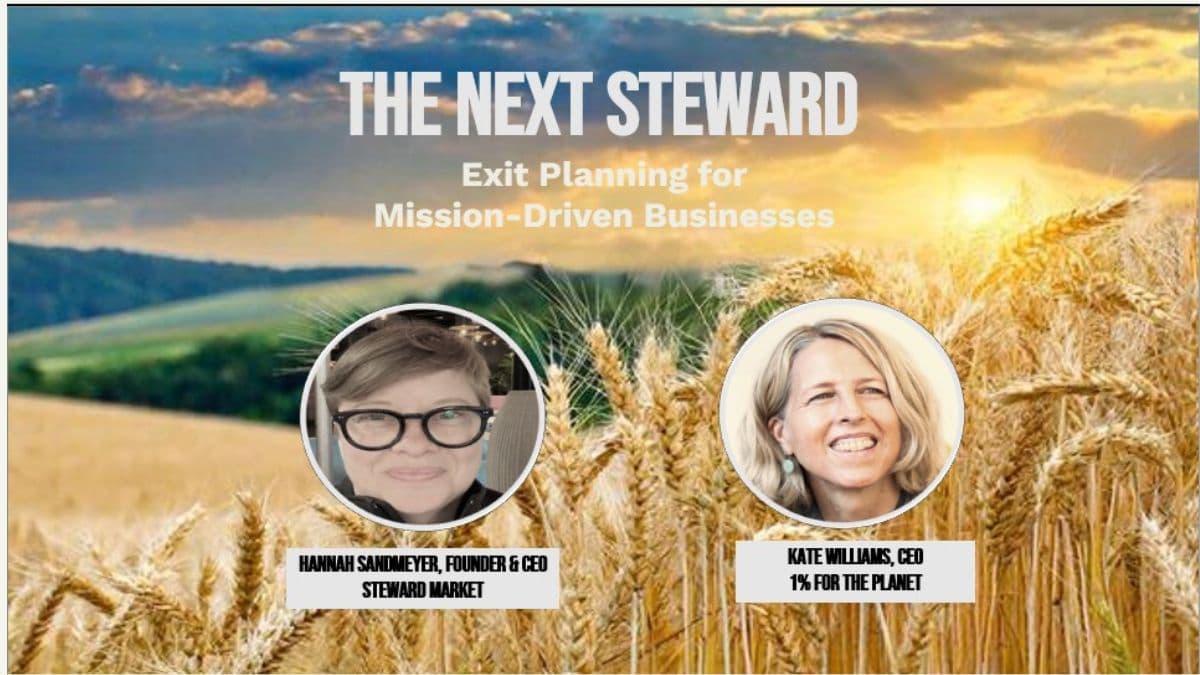 Webinar Recording: The Next Steward